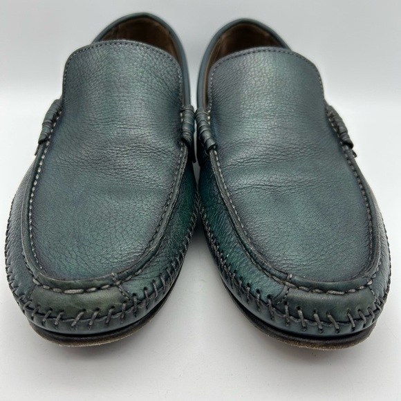 Dolce & Gabbana Men\'s Dark Green Moccasin Driving Loafer - UK 8 US 9 EU 42 main image 13